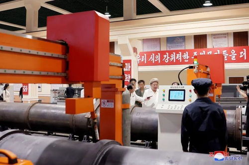 朝鲜 科技狠活 曝光 金正恩视察兵工厂,网友却给步枪 找爹